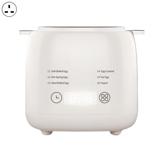 6-in-1 Rapid Egg Boiler Electric Egg Cooker with Auto Shut-off Sound Reminder Touch Screen Design Food Grade BPA Free Smart Electric Egg Maker