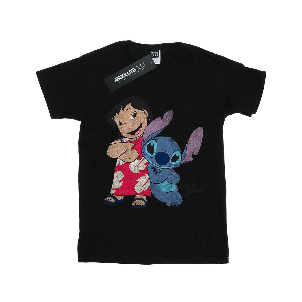 Lilo & Stitch Girls Classic Cotton T-Shirt