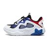 Li Ning Kids Comfortable Shock Absorbing Durable Low Top Casual Shoes Kids Sneaker White Blue YKAU018-1