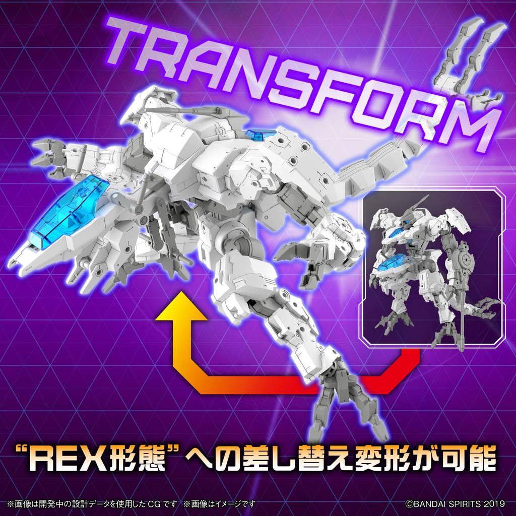 Пластиковая модель Provedel 30MM eEXM GIG-C02 (тип-КОМАНДА 02) 1/144 предварительно раскрашенный