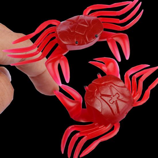 10 см/16,5 г медленно тонущий мягкий крабовый приманка для дальнего заброса бионическая крабовая приманка цветная искусственная приманка из ПВХ аксессуары для соленой и пресноводной рыбалки