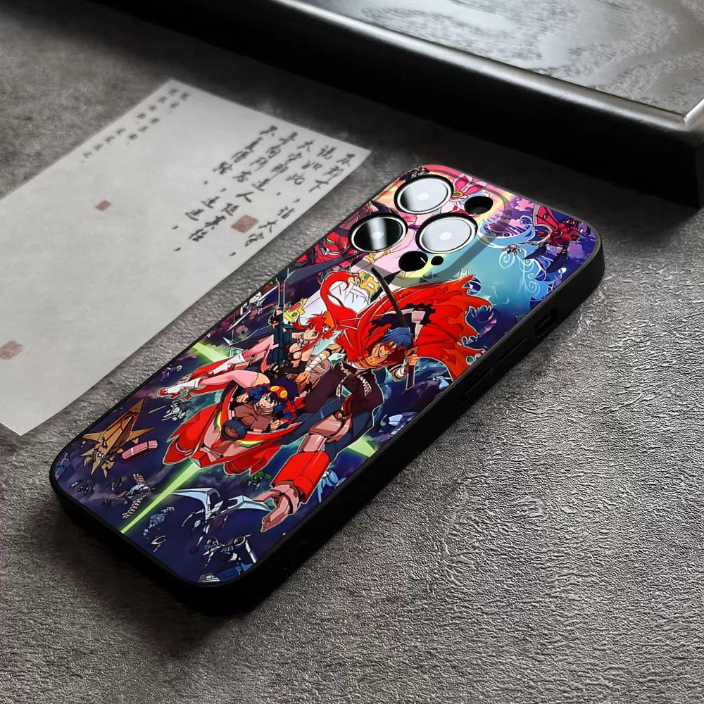 Чехол для телефона Gurren Lagann Для 17 Pro Max Iphone 16 14 Pro Max 12 15 Plus 13 Pro 11 Xr X Xs 8 Plus Задняя крышка