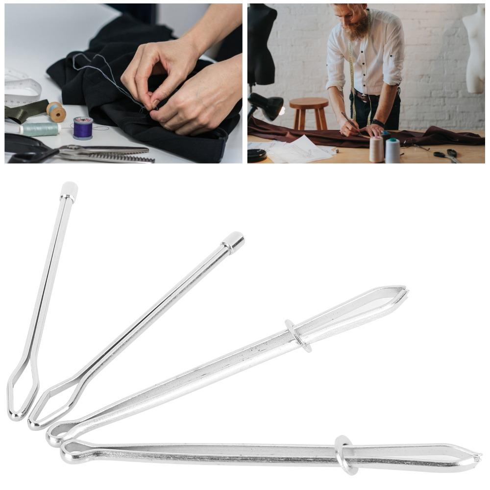 20Pcs Easy Quick Insert Rope Threader Tool Metal Clip Elastic Cord Threader For Hoodies
