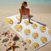 proof beach towel with a Tenma Tsukasa pattern - soft,absorbent,quick-drying,machine washable - perfect for swimming,camping,bathing