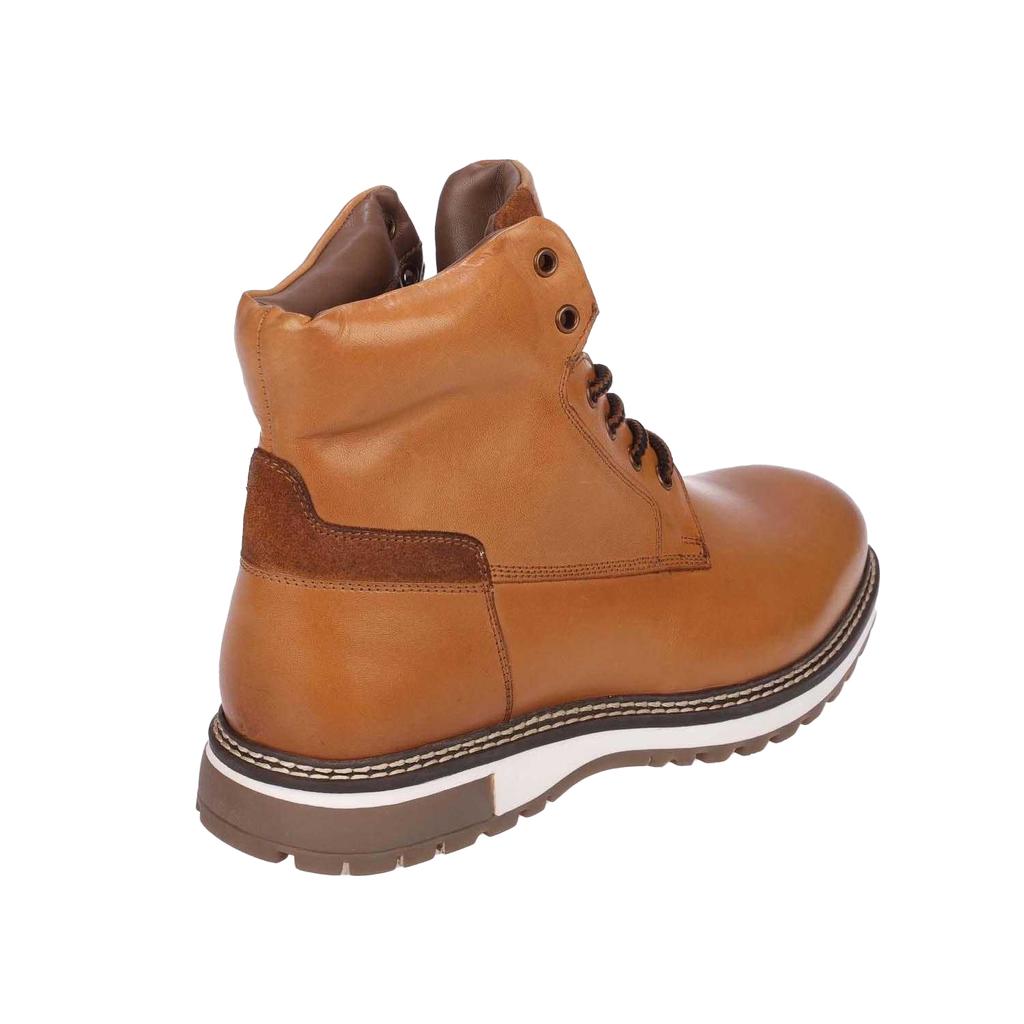 Dune London Mens Contor Leather Flat Heel Ankle Boots