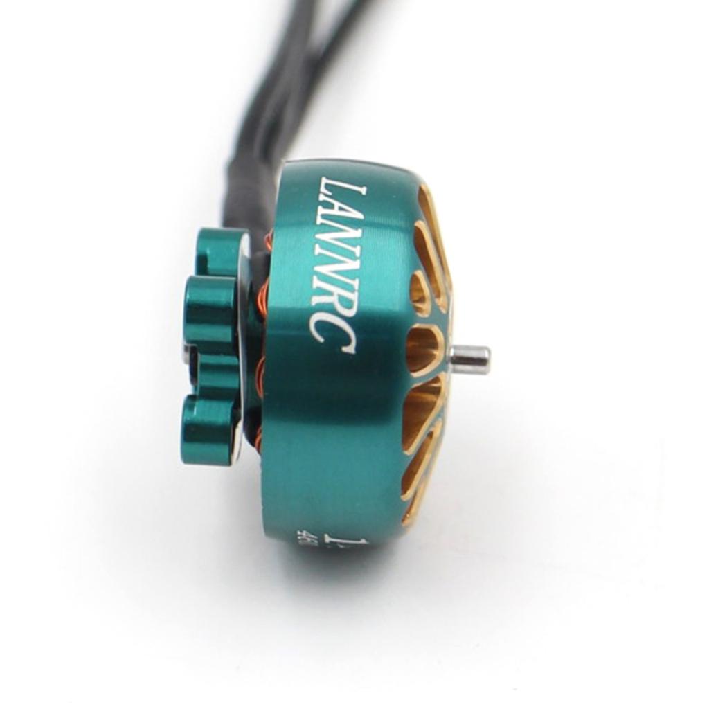 LANNRC 1404 PLUS 4600KV Бесщеточный двигатель 2 ~ 4S Lipo, диаметр вала 1,5 мм для зубочистки 2 ~ 4 дюйма