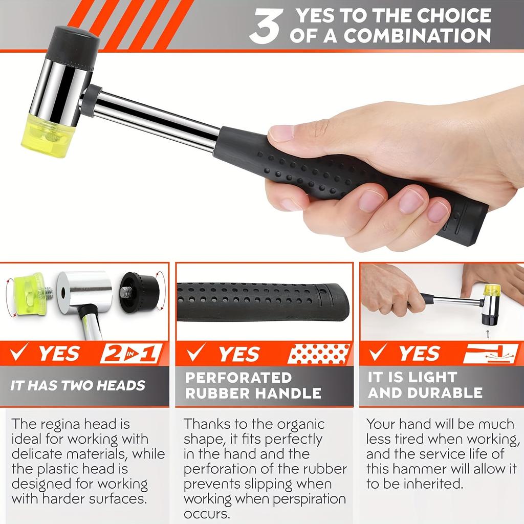 1 шт./2 шт. Двусторонняя клейкая лента Молоток Изготовление ювелирных изделий + Инструмент для формирования колец Набор инструментов для изготовления, гибки, полировки и шлифовки колец