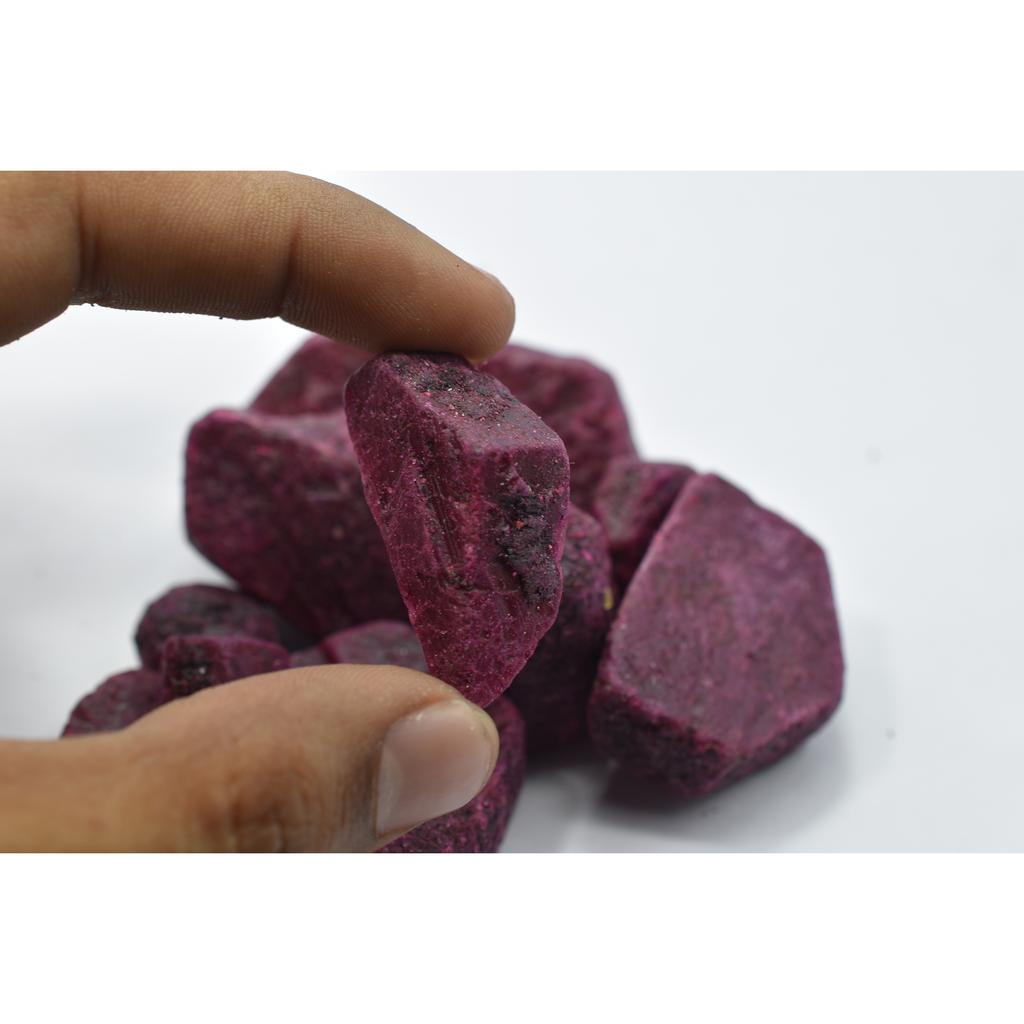 CERTIFIED Ruby Stone 1000.32 Ct Amazing Burma Red Ruby Rough Loose Gemstone