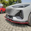 Комплект переднего сплиттера и заднего спойлера для Changan UNI-V 2022: Неразрушающая установка с защитой бампера