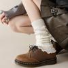 Knitting Leg Warmers Cute Sweet Long Stockings New Boot Warmers  Autumn Winter