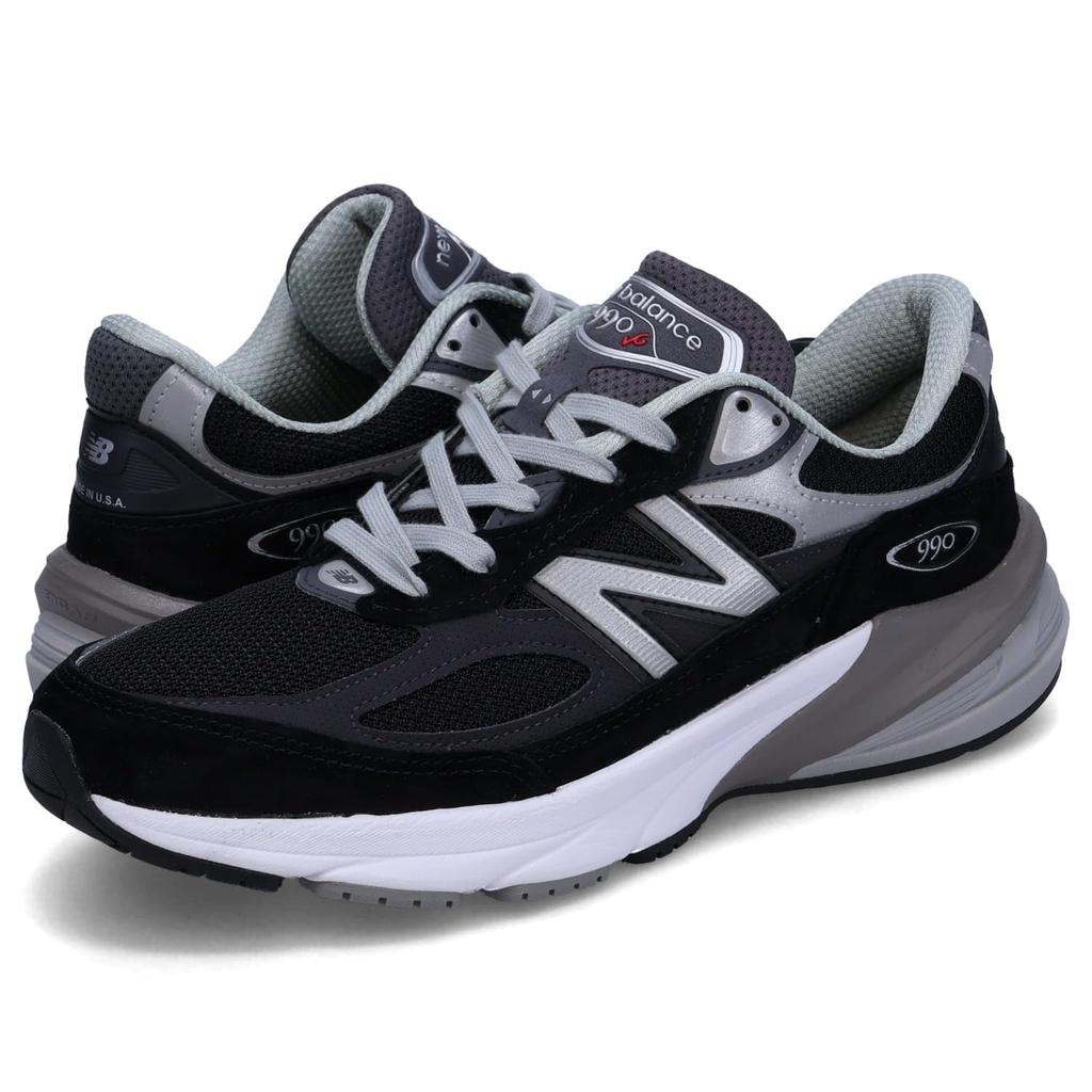 New Balance 990 Sneakers M990BK6 Size Men's Black, 29.5cm [Used]