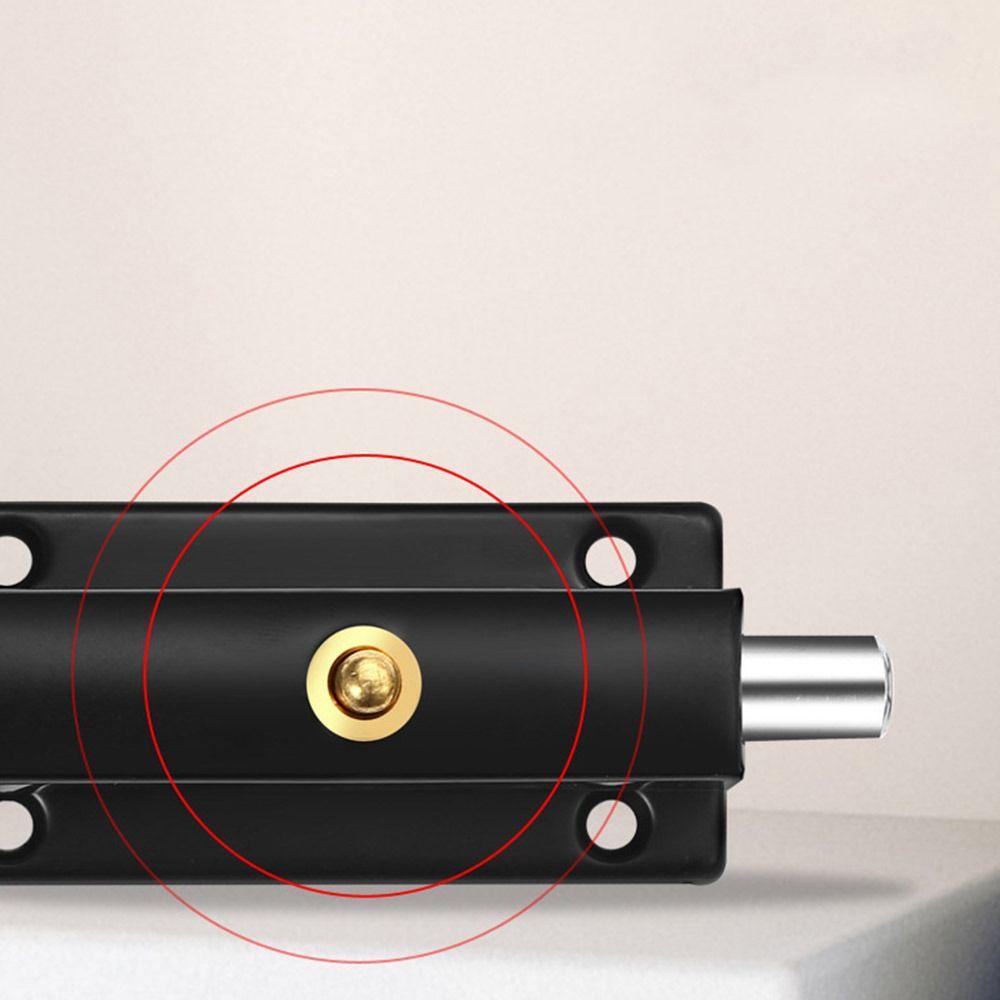 Spring Automatic Door Bolt Anti-theft Door Hasps Retro Door Buckle  Guard