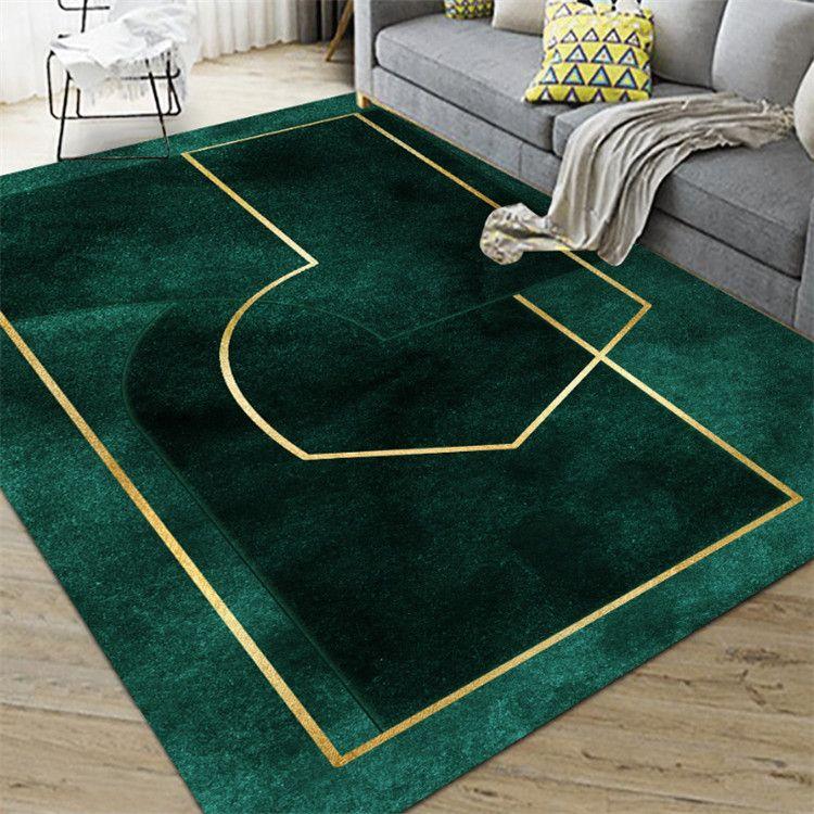Carpet Nordic Bedroom Living Room Coffee Table Home Bedroom Retro Bedside Carpet Floor Mat