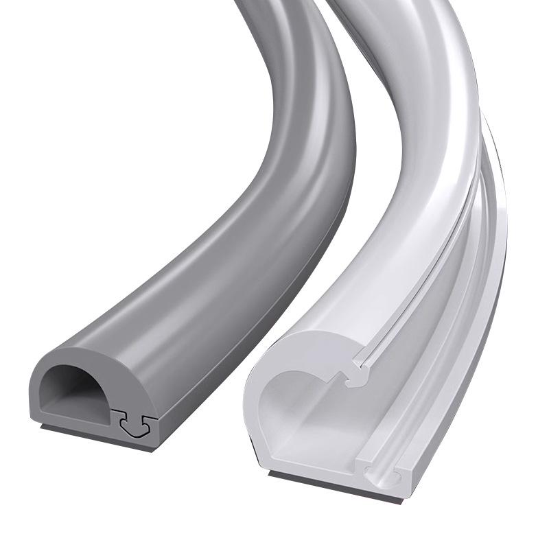 ПВХ Кабель-канал для поверхностного монтажа: Скрытая проводка и декоративная крышка для сети с боковым отверстием для оптоволокна и открытых проводов.