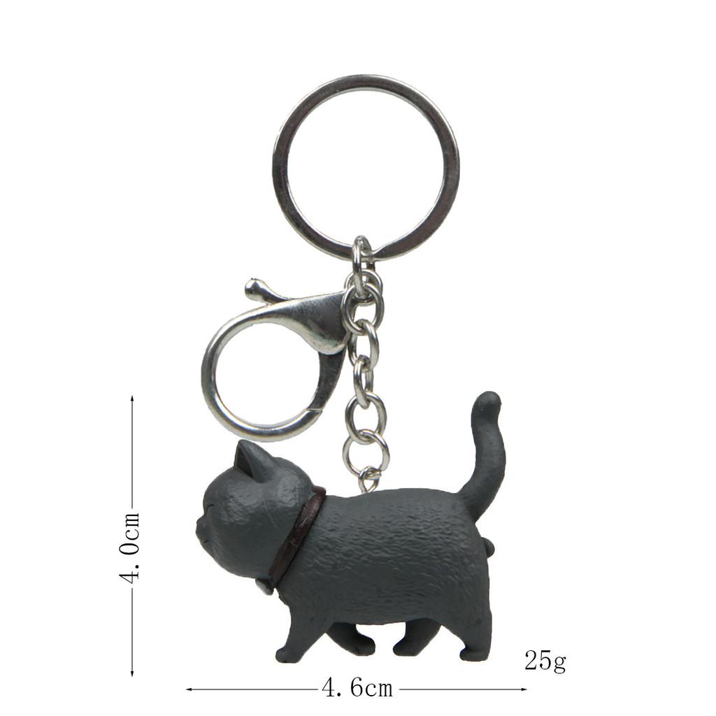 Keychain Cute Cat Animal Pendant With Climbing Hook For Gift Giving Decor And