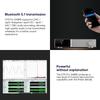 TOPPING D70 Pro Saber ES9039SPro Full Balance DAC Bluetooth Wireless Audio DAC Input Audio DAC Home Audio DA Converter с дистанционным управлением 5.1