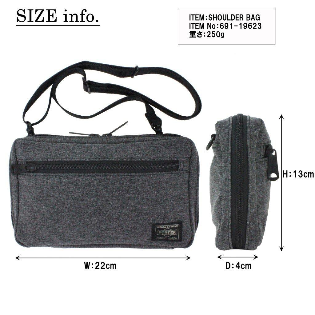 Porter Функциональная наплечная сумка 691-19623 Черный10