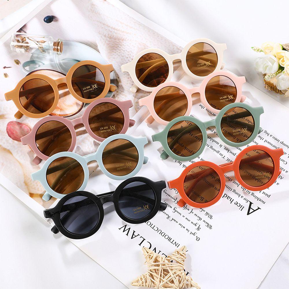 Eyewear Shades Glasses Girls Korean Style Kids Sun Glasses Round Sunglasses Children Sunglasses