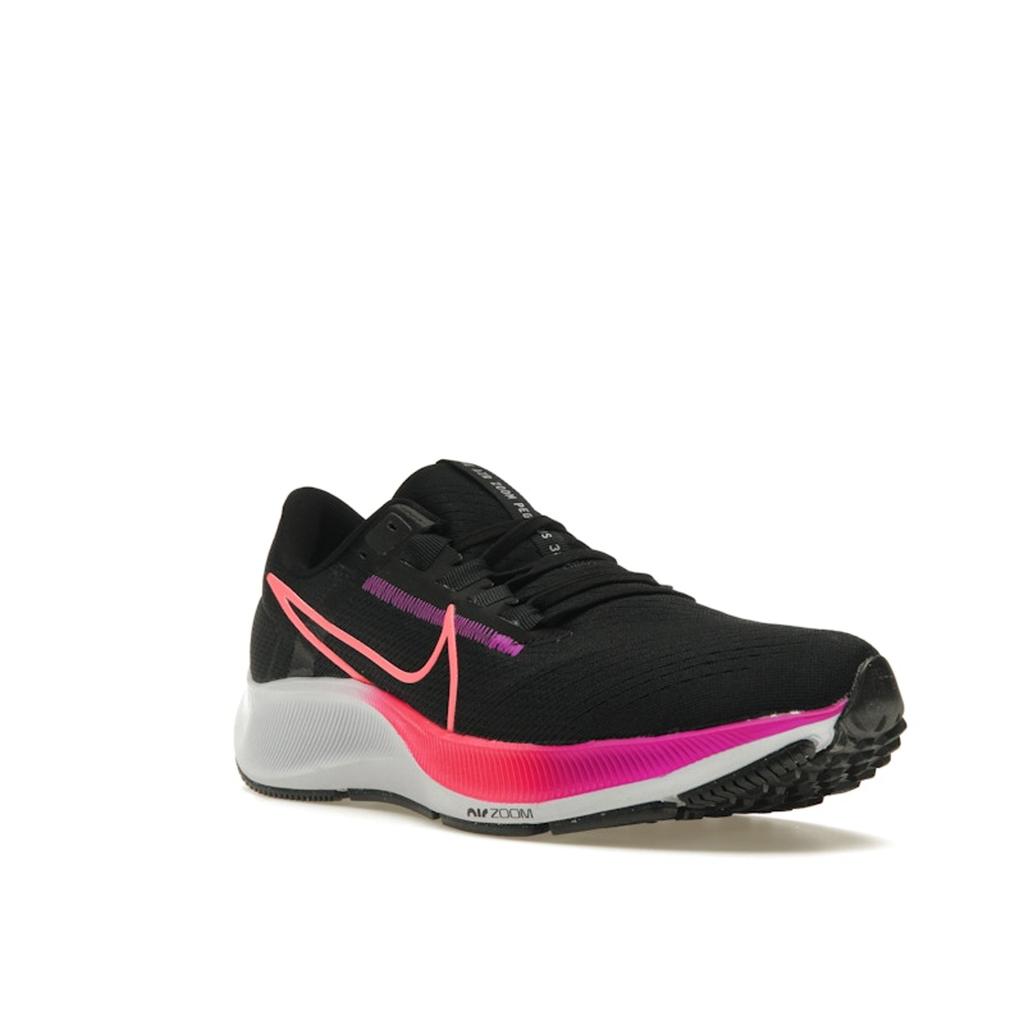 Nike Air Zoom Pegasus 38 Black Hyper Violet Мужские кроссовки Off-Noir Flash-Crimson CW7356-011