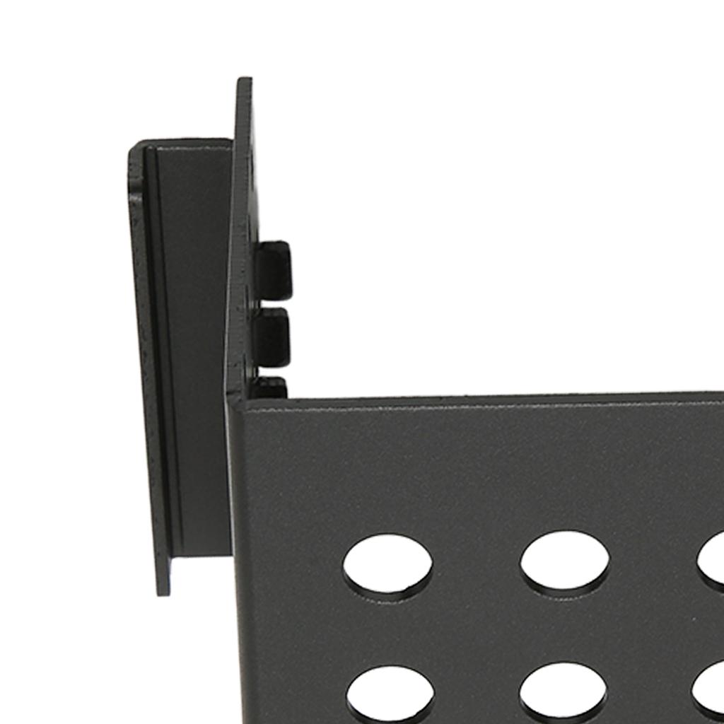 2.5in Mounting Rack Aluminium Alloy Hollow Design High Hardness 2.5in Hard Drive Cage for 2.5in IDE SSD (Not Inclube Hard Disk)