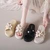2024 Summer Women  Fashion Breathable Lightweight Flower  Sandals Ladies Slippers