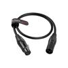 Кабели XLR Балансный Микрофонный Экранированный Совместимый с Sennheiser Sound Zaxcom 1м Alvin's 3-контактный Папа-Мама Кабель, Конструкция с Защитой от Шума, Shure,