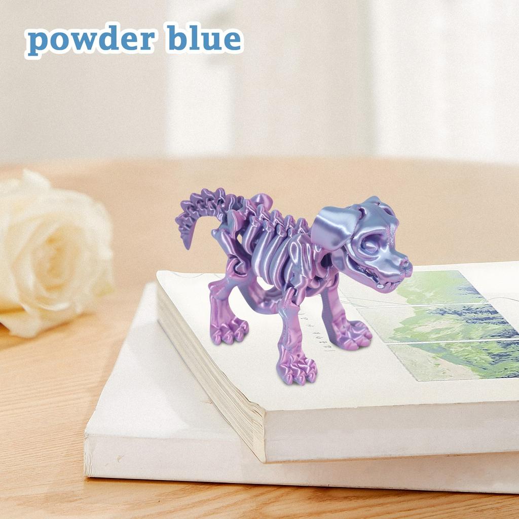 3D-печать Скелет Собака Активность Сустав Животное Модель Самодельная Игрушка Украшения Творческие Украшения Ремесла