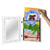 Artwork Picture Frame Easy Change Artwork Display Storage Frames Front Opening 5.9x4.3 Inner Frame for Schoolwork Home Or Office