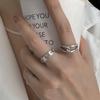 Ретро-кольцо Ruili из серебра S925 для женщин, узловое - Универсальное кольцо на указательный палец в холодном стиле