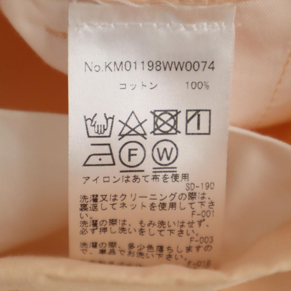 MAISON KITSUNE Made in Portugal Cotton pants XS pink Men's Used