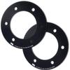 MAQs Кованый Диск Однокомпонентный 2-составной 139.7 6 болтов Проставки, 5мм, Отверстие, Черный,