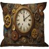 HGOD DESIGNS Bee Pillow Cover,Decorative Pillow Bees Watercolour Drawing Pillow Cases Cotton Linen Outdoor Indoor Square Cushion Covers for Home Sofa