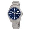 Khaki Aviation Pilot Stainless Steel Blue Dial Automatic H64635140 100M Men's Watch
