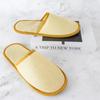 Thickened Non-Slip Disposable Slippers for Hotels, B&Bs, Beauty Salons, Home Hospitality - Cotton & Linen, Breathable