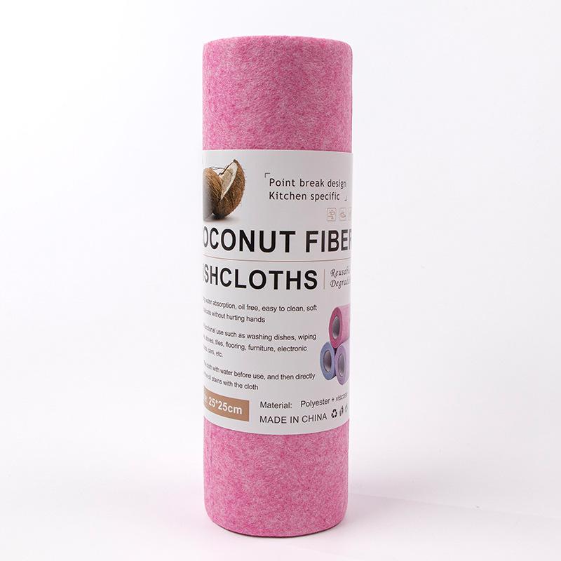 Маслостойкая салфетка из микрофибры для уборки кухни - отрывная полиэстерово-нейлоновая тряпка для мытья посуды