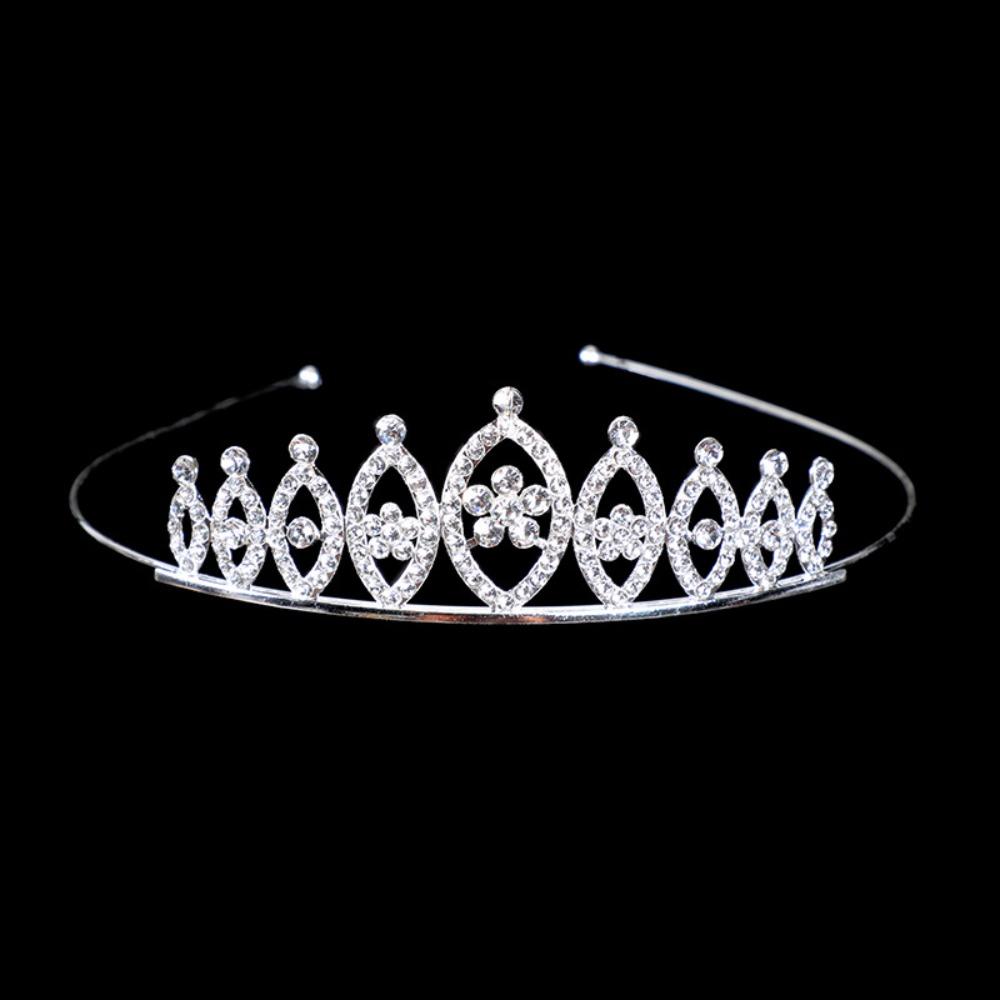 Crown Headband Women's Hair Crowns Fashion Alloy Hair Jewelry Bridal Wedding Tiara Hair Ornament
