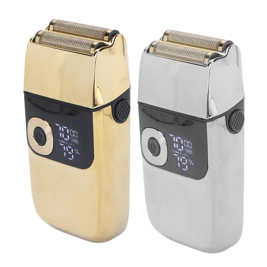 Electric  LCD Mobile Electric Shaver Men Beard Trimmer with Blade  Cover