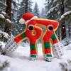 Нетоксичная 25 см 67 Плюшевая игрушка Рождественский стиль Украсть Мозг Гниль Плюш Аниме Игра Игрушка Кукла 67 в Рождественской шапке Подарок для фанатов игр Декор