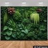 2D фон «Пышная листва джунглей» с реалистичными растениями Фотофон