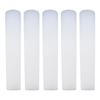 5PCS Clarinet Traditional Reeds 2.5 Strength Resin Beginner Clarinet Reeds for Practice and
