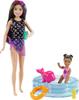 Mattel Barbie Skipper Babysitters Dolls Swim Playset - Inc. &