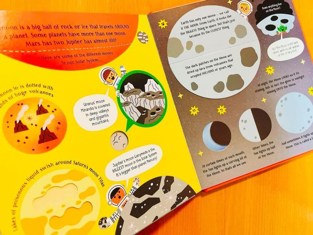 [Б/У] Английская иллюстрированная книга Usborne Step Inside Science Solar Иностранная книга