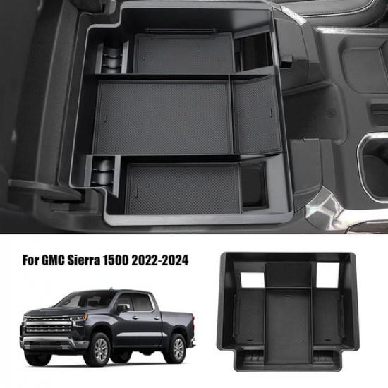 Center Console Organizer Accessories Car For Chevy Silverado 1500 -2024