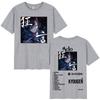 Ado World Tour 2025 Hibana Kyougen Футболка Мужская Женская Одежда Модная Футболка Хлопок Повседневная С Коротким Рукавом Оверсайз Футболки Топы