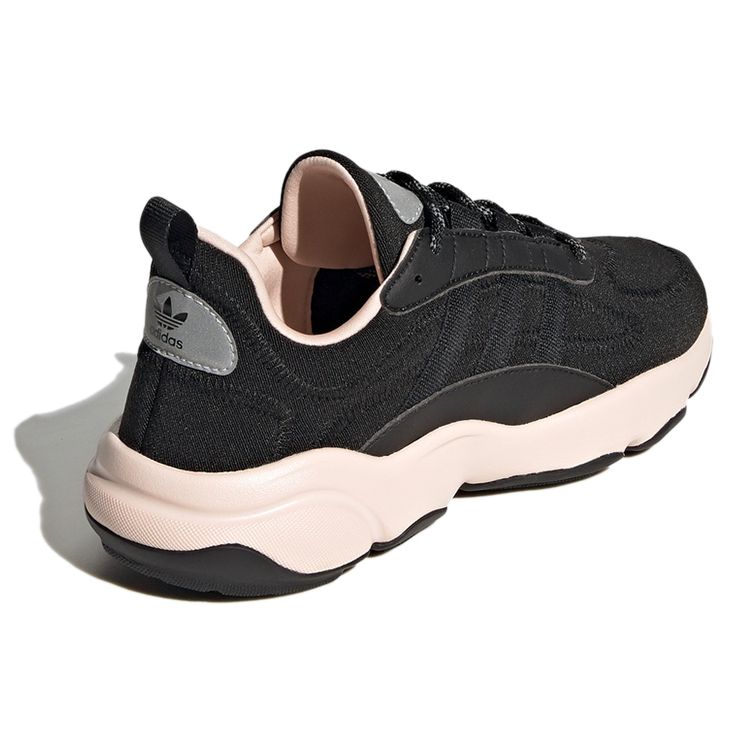 Adidas Originals Haiwee W Удобные Нескользящие Прочные Низкие Повседневные Кроссовки Женские кроссовки Черный FV9486