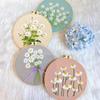 Handmade 3D Embroidery Kit: Spring & Summer Bouquet Hanging Decoration.