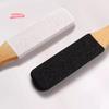 Bamboo Handle 360° Foot File Natural Pumice Stone Exfoliator Professional Pedicure Tool for Callus Removal Dead Skin Scrubbing