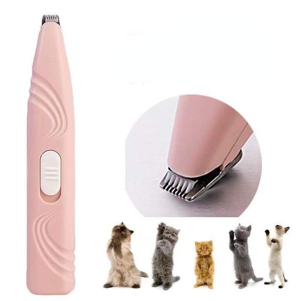 Электрические машинки для стрижки домашних животных, триммер для стрижки волос на ногах для кошек, собак, машинка для стрижки волос на лапах домашних животных, бритва, машина для ухода, электрический толкатель, триммер для волос в ушах(Батарея в комплекте нет)