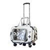Cat bag new model out portable trolley case large capacity dog space capsule cart pet suitcase crossbody