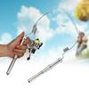 MUQZI Sports Accessory Mini Portable Stainless Steel Lightweight Fishing Sea Boat Rod Ocean Pole Tackle